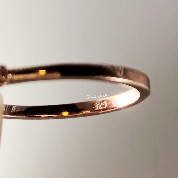 Rose Gold Promise Ring - Picture 5 of 6